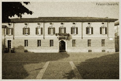 Hotel Ristorante Palazzo Quaranta in una antica immagine