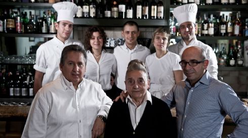 Staff dell'Osteria de l'Umbreleer