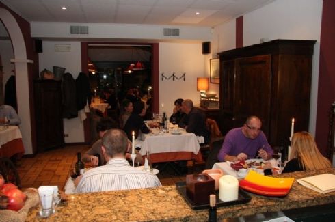 cena all'Osteria de l'Umbreleer