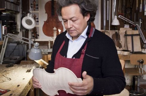 Giorgio Grisales in laboratorio