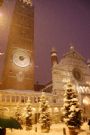 Cremona - nevicata sul Torrazzo