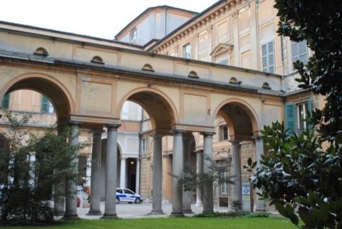 Palazzo Affaitati - cortile