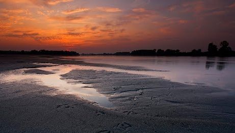 il fiume Po a Torricella del Pizzo