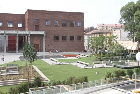 Cremona - Piazza Marconi e l'Area Archeologica