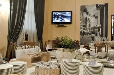 Hotel Impero **** a Cremona - la sala ristorante